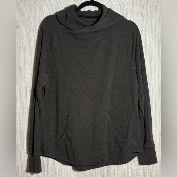 The Normal Brand Tops - The Normal Brand Charcoal Gray Hoodie